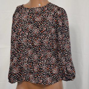 Heart pattern blouse